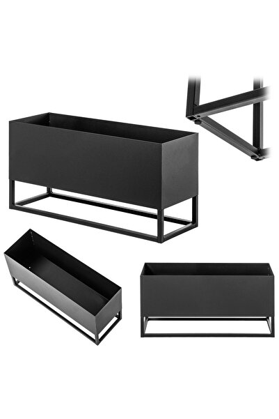KADAX Suport pentru flori Loft, ghiveci metalic, 60x30cm