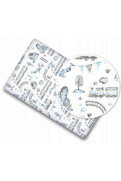 Babymam Cearceaf cu banda elastica pentru pat copii dimensiune 160 x 80 cm, 1...