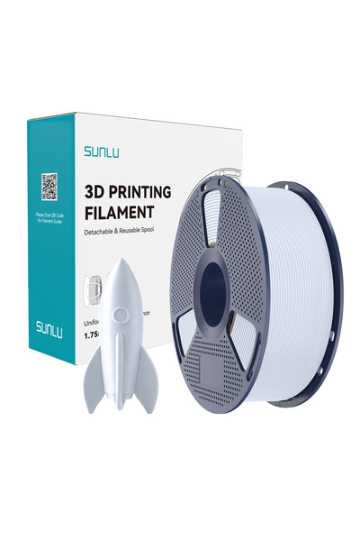 Sunlu High Speed PLA Filament Beyaz 1.75mm 1kg