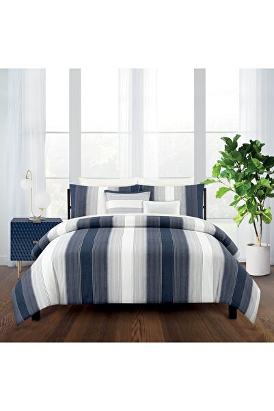 Orange Bed & Bath Vallet | طقم لحاف قطن 100% مزدوج 8 قطع