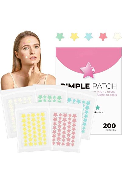Arabest Pack of 200 Acne Pimple Plasters Stars Pimple Patches Pimple Patch Co...