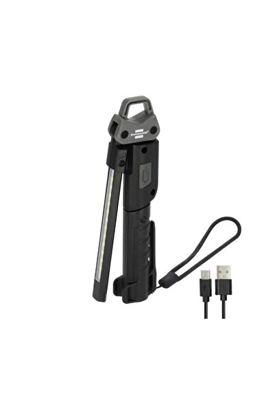 Brennenstuhl Φανάρι HL 400 AC, USB, 400 lm (Negru)