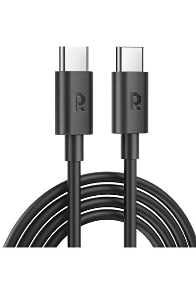 RavPower Καλώδιο δεδομένων RP-CB1021, USB-C σε USB-C, 1μ (Μαύρο)