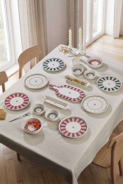 15-Piece 6-Person Premium Lovely Birds Breakfast Set Breakfast Serving Set Plate Set