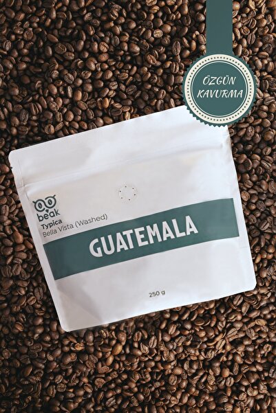 Beak Guatemala Bella Vista Çekirdek Kahve 250 Gr , %100 Arabica