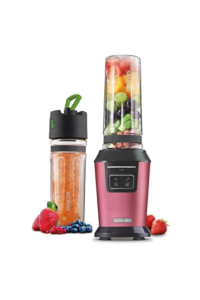 Sencor Smoothie Maker SBL7174RD Tabletop Blender, 800 W, 2 Programs, 0.6 l Sp...