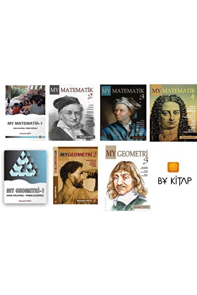 Kitapana Yayınevi Mustafa Yağcı My Matematik ve My Geometri Set (8 Kitap) Kon...