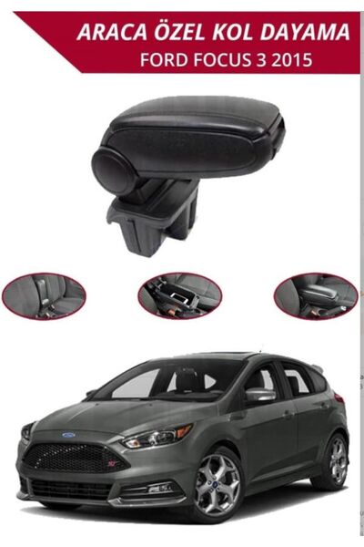 BESNEY BİLİŞİM Ford Focus 3.5 Araca Özel Kol Dayama KOLÇAK (Vidasız Montaj)