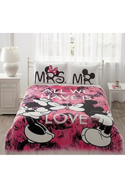 Taç Minnie&Mickey Beloved Lisanslı Çift Kişilik Nevresim Takımı