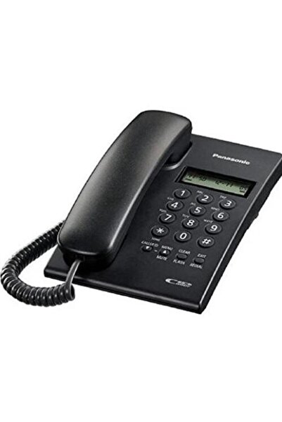 PANASONIC Αναλογικό ενσύρματο τηλέφωνο KX-TSC60SXB, Αναγνώριση καλούντος (Μαύρο)