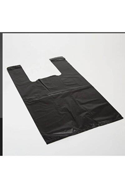 50x90 cm siyah büyük boy atlet poşet kalın 1 kg
