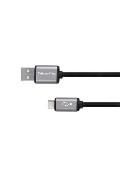 Kruger&Matz Cablu USB - USB tip C 1 m Basic