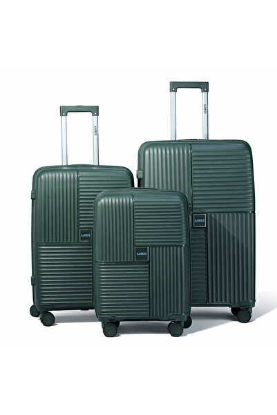 Kairos طقم حقائب سفر من 3 قطع من البولي بروبيلين (20 بوصة/24 بوصة/28 بوصة) حق...