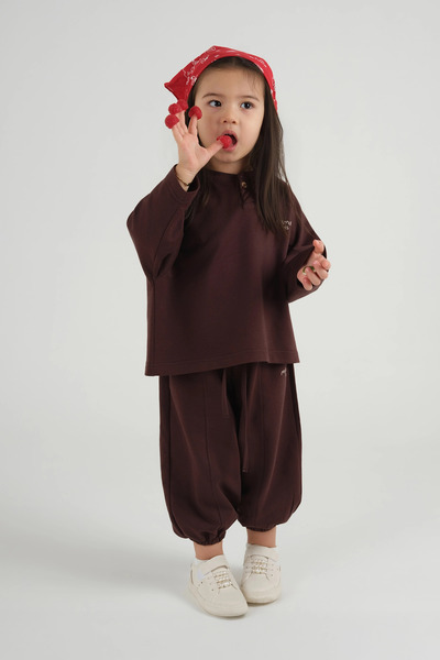 Mioma Kids Balon Eşofman Altı Bitter