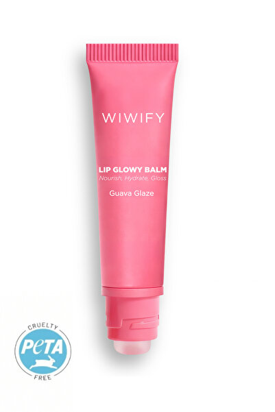 WIWIFY Lip Glowy Balm Guava Glaze Renkli Dudak Bakım, Parlatıcı, Nemlendirici...