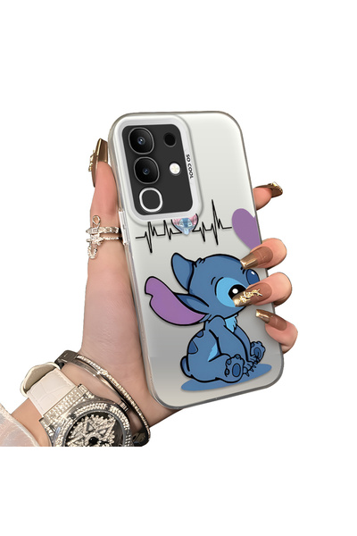 ucuc حافظة حماية لعدسة الحافة الخلفية من السيليكون الصلب أكريليك متوافقة مع V...