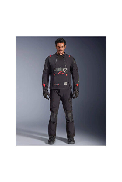 Alpinestars Halo Pro DS Korumalı Motosiklet Montu Siyah Kırmızı