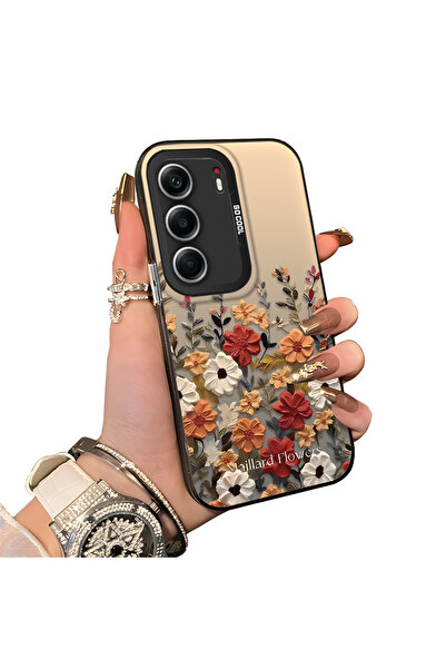 ucuc Tecno Camon 40 Uyumlu Sert Akrilik Arka Silikon Kenar Lens Koruma Kılıf ...