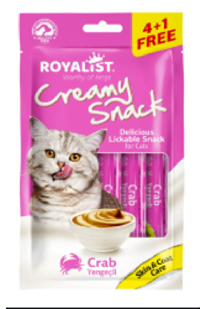 ROYALİST YENGEÇ AROMALI KEDİ ÖDÜL KREMASI 15GR X4