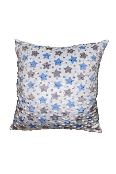 Decostof Textile Perna minky 40x40 cm cu stelute