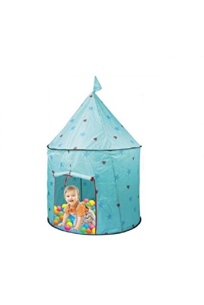Noname Castle Tent 95x135 cm, with 25 balls, pink/blue.