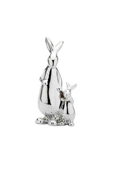 Azay Silver Bunny with Mother