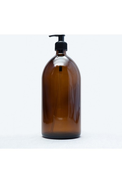 1000 ml Amber Cam Şişe Banyo / Mutfak Aksesuar