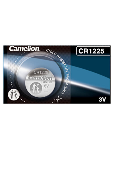 CAMELİON Baterie litiu CR1225 3V 50mAh pentru chei auto, calculatoare, dispoz...