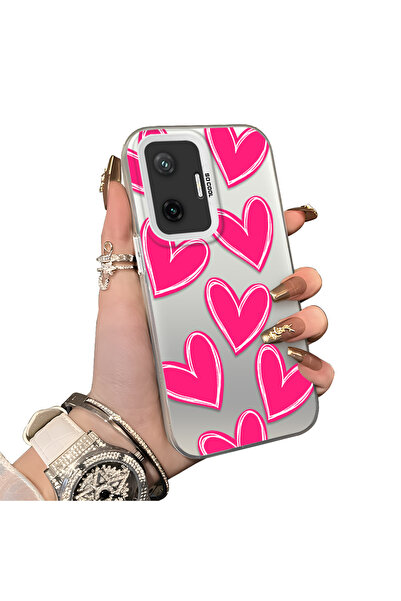 ucuc حافظة حماية للعدسات من السيليكون الصلب أكريليك درجة متوافقة مع Poco F7 ب...