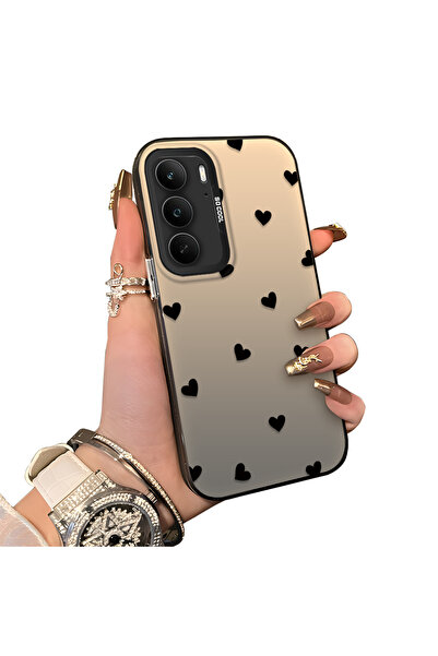 ucuc حافظة حماية للعدسات من السيليكون الصلب أكريليك متوافقة مع Realme C75 بنم...