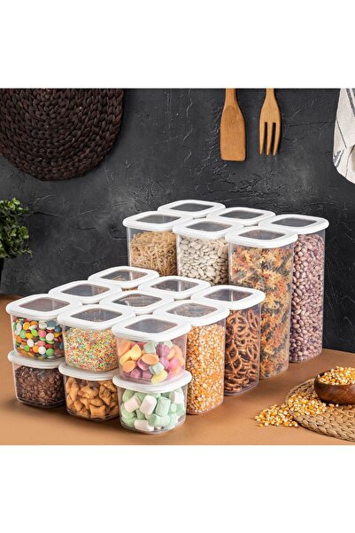UnicUtil Σετ 18 παραληπτών διατροφής , UnicUtil, Durable Versatile, Alb