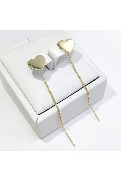 Milena Cercei Lungi Cu Fir Placati Cu Aur 14k in Doua Straturi , hipoalergeni...