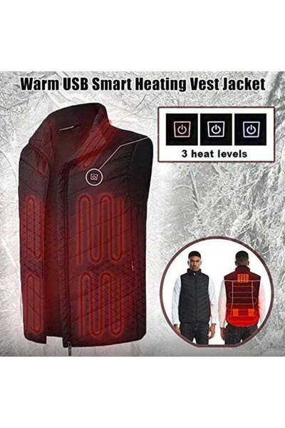 unbranded Unisex Heated Vest FLAMEVEST