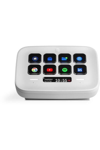 Elgato Consola streaming NEO Stream Deck 10GBJ9901, PC & MAC (Alb)