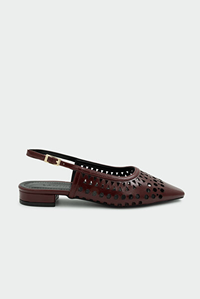 LAMİNTA Scoth Laserski rez Sa deznom Claret Red Žene Baletanke