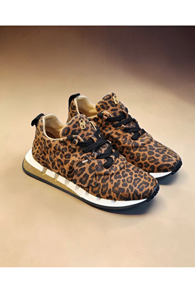 Ega ayakkabı Women's Genuine Leather & Nubuck Sneakers