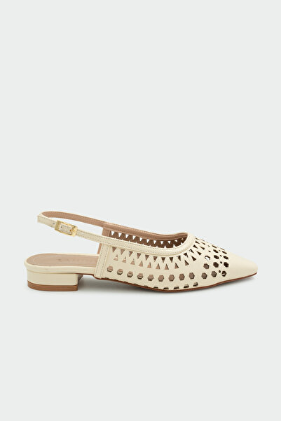 LAMİNTA Scoth Laserski rez Sa deznom Ecru Žene Baletanke