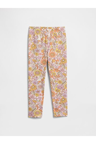 GAP Kız Bebek Çok Renkli Pull-On Stretch Jersey Tayt