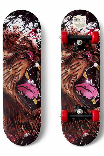 Sportaj 45 cm Çocuk Kaykay İlk Kaykayım 3-5 Yaş Küçük Boy 7 Katmanlı Ahşap