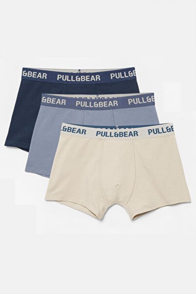 Pull & Bear 3’lü boxer paketi