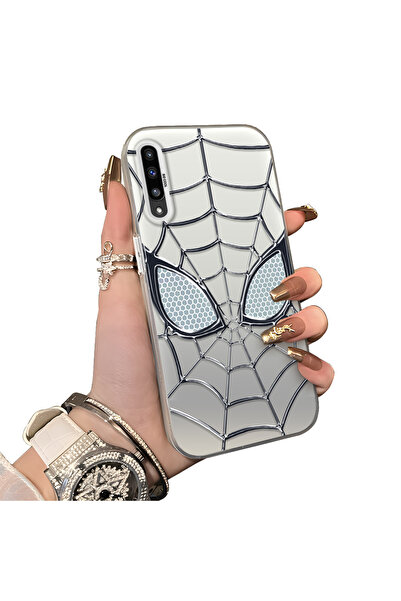 ucuc Samsung Galaxy A50/A50S/A30S Uyumlu Sert Akrilik Arka Silikon Kenar Lens...