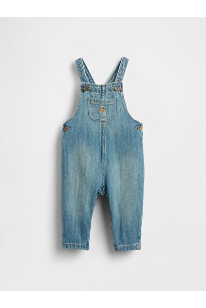 GAP Bebek Mavi Denim Tulum