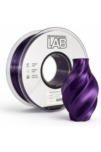 Professional LAB Коприна PLA филамент за 3D принтер, 1 кг, 1.75 мм, двуцветен...