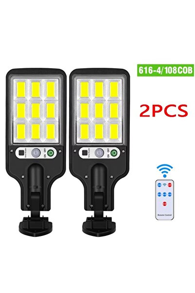Choice4 108COB 2PCs 30000LM Solar LED Lights Outdoor Solar Lights Of Motion S...