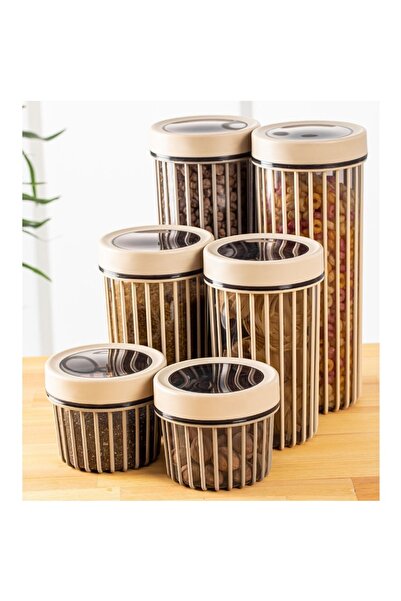 UnicUtil Σετ 6 παραληπτών διατροφής , UnicUtil, Elegant Spacious, Κρεμ