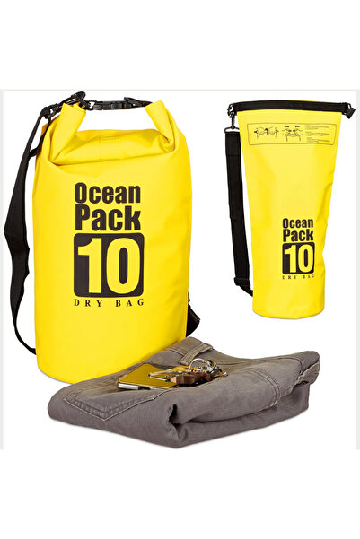 Waterproof 10L Yellow Waterproof Sup Paddle Board Bag