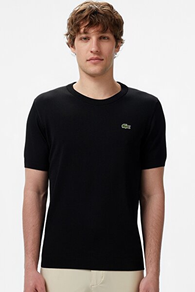 Lacoste Men's Regular Fit Short Sleeve Crew Neck Knit Sweater Men's Crew Neck...