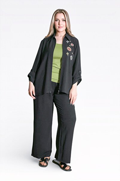 TOLGA SARAÇOĞLU 30176 ΜΑΥΡΟ ΠΑΝΤΕΛΟΝΙ ΑΙΡΟΜΠΙΝ ΜΕ ΕΛΑΣΤΙΚΗ ΜΕΣΑΙΑ ΜΕΜΒΡΑΝΗ ΚΑ...