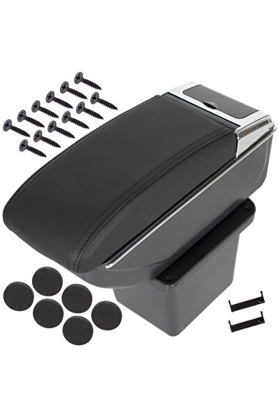 Farex Hyundai i30 I 2007-2012 Armrest w/ Storage Black