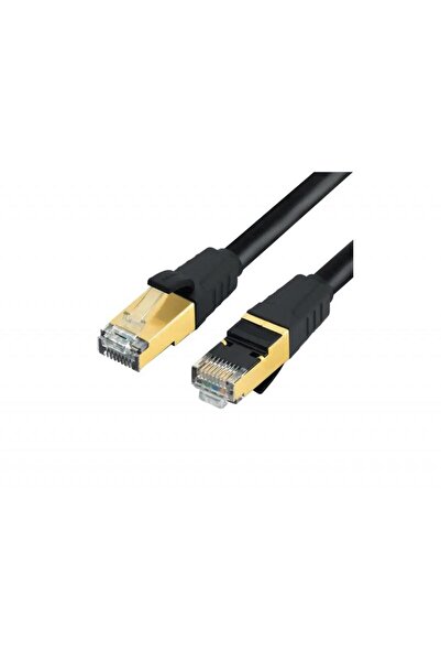 Emtex Patchcord SFTP RJ45-RJ45 Cat.7, LSZH, 10m, SFTP-7-10-BK-LSZH-EMT